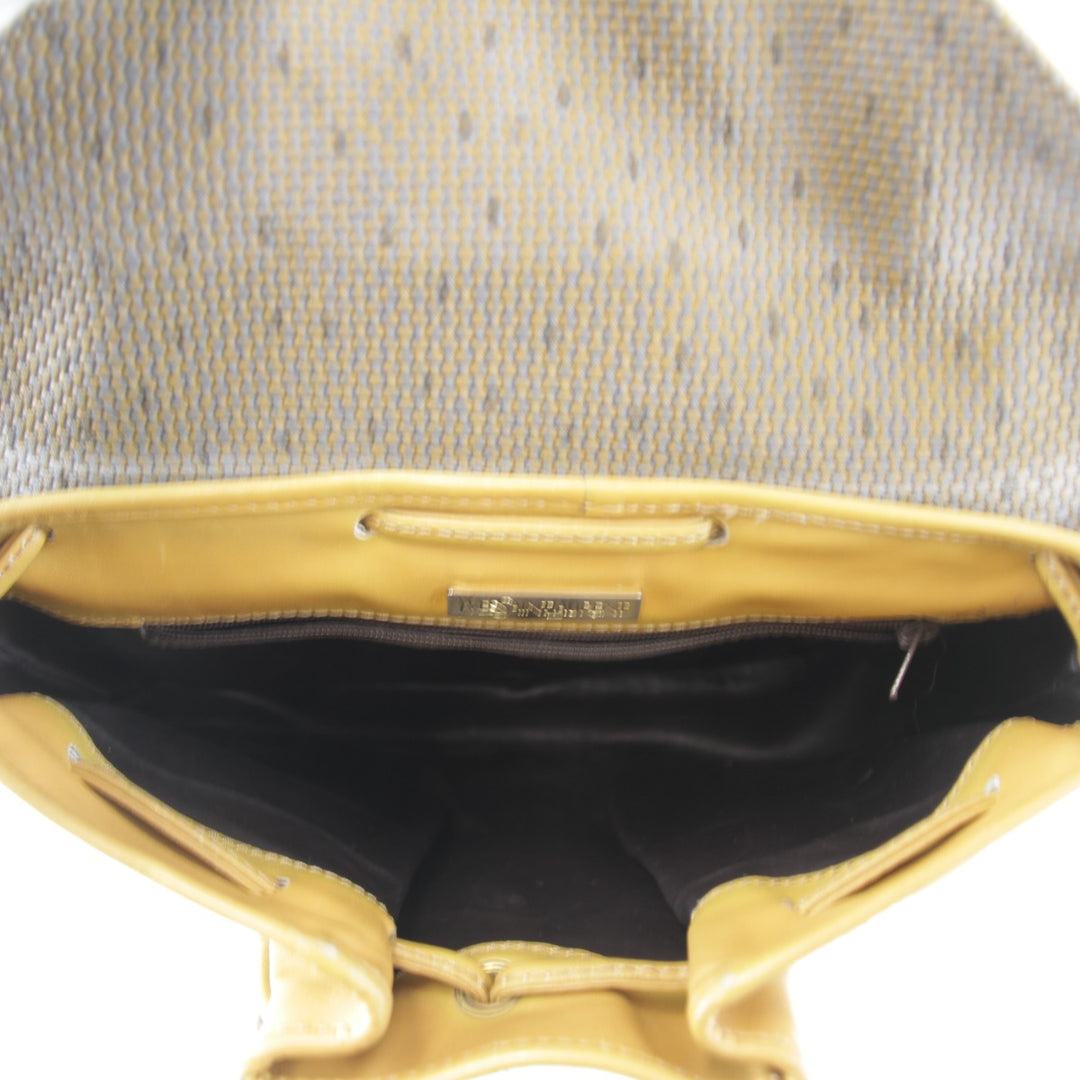 【価格改定】『USED』 
YVES SAINT LAURENT イヴ・サンローラン 
 ヴィンテージ タッセル ショルダーバッグ 
キャンバス/レザー ベージュ