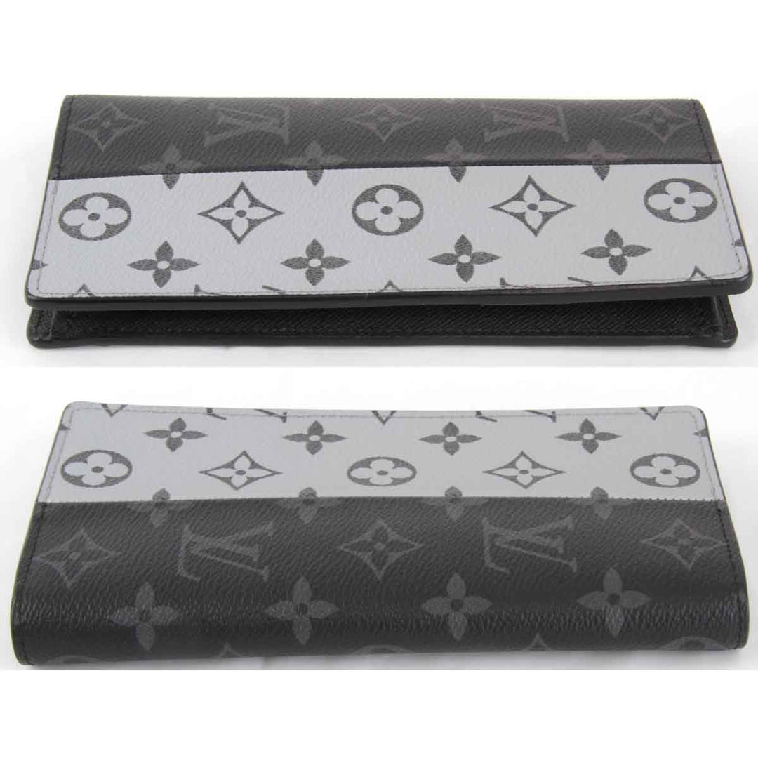 美品『USED』 
LOUIS VUITTON ルイ・ヴィトン 
 スプリット M63027 長財布 
モノグラムエクリプス ブラック