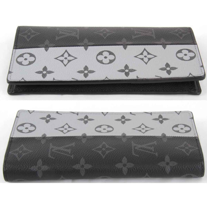 美品『USED』 
LOUIS VUITTON ルイ・ヴィトン 
 スプリット M63027 長財布 
モノグラムエクリプス ブラック