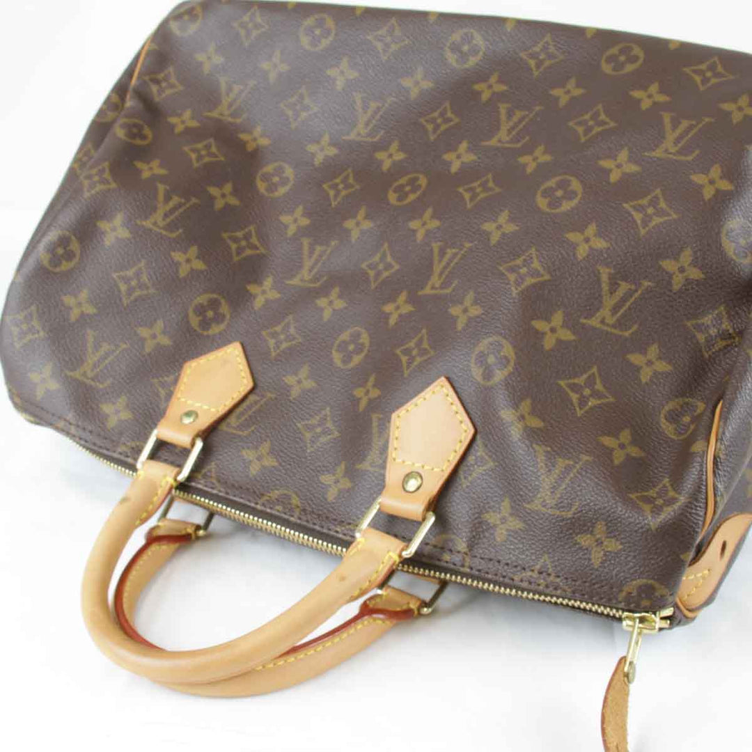 『USED』 
LOUIS VUITTON ルイ・ヴィトン 
 スピーディ35 M41524 ハンドバッグ 
モノグラムキャンバス モノグラム