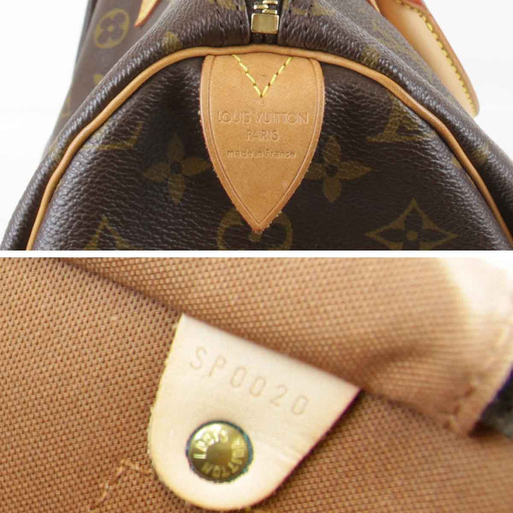 『USED』 
LOUIS VUITTON ルイ・ヴィトン 
 スピーディ35 M41524 ハンドバッグ 
モノグラムキャンバス モノグラム