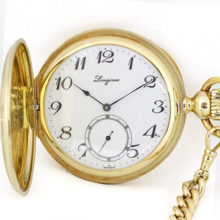美品『USED』 
LONGINES ロンジン 
 840.8021 懐中時計 
K18 ゴールド