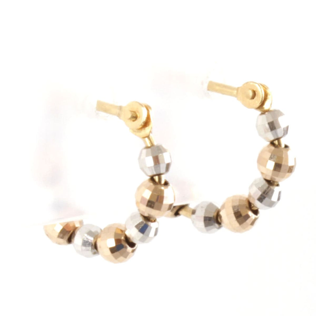 美品『USED』 K18/K14WG  
ピアス
 1.2g