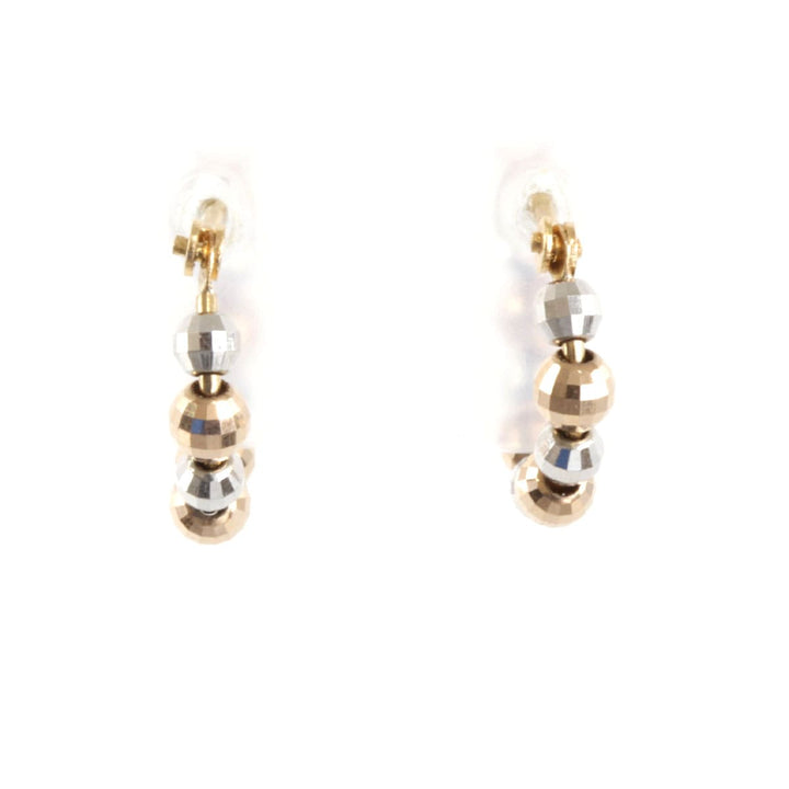 美品『USED』 K18/K14WG  
ピアス
 1.2g