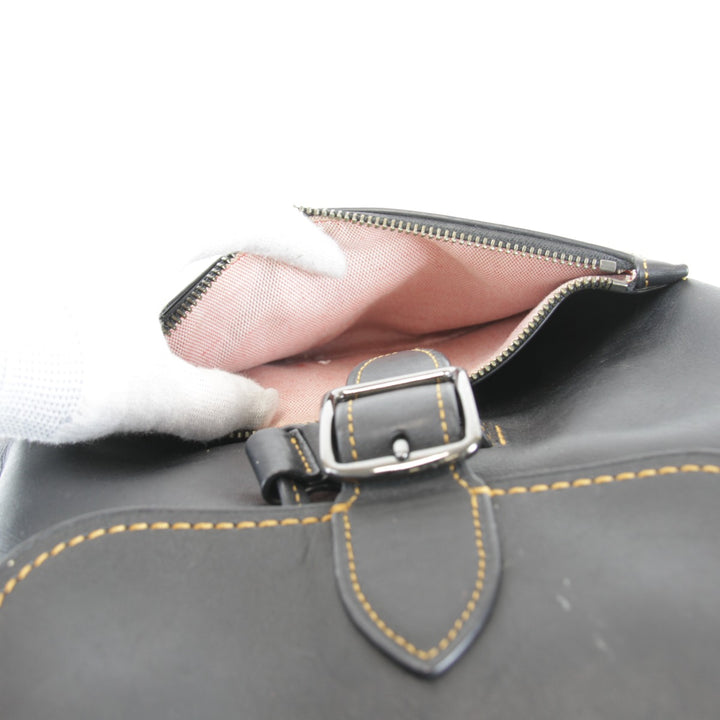 『USED』 
COACH コーチ 
 10115 リュック・デイパック 
レザー ブラック