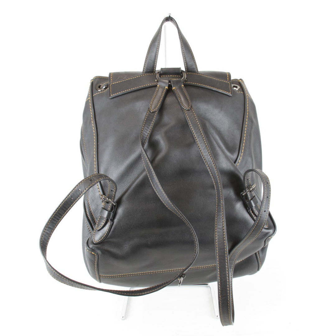 『USED』 
COACH コーチ 
 10115 リュック・デイパック 
レザー ブラック