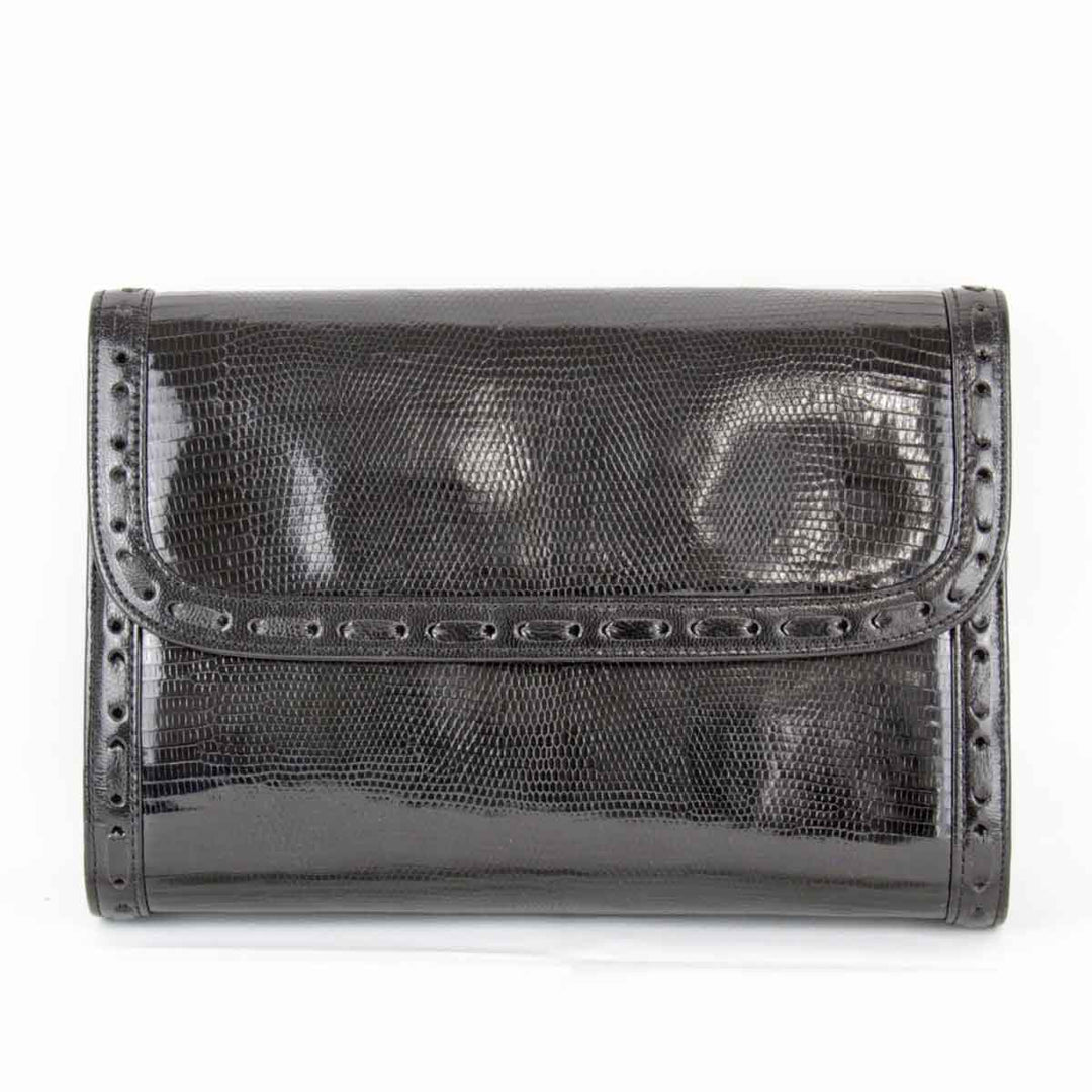 『USED』 
YVES SAINT LAURENT イヴ・サンローラン 
 クラッチバッグ 
 ブラック