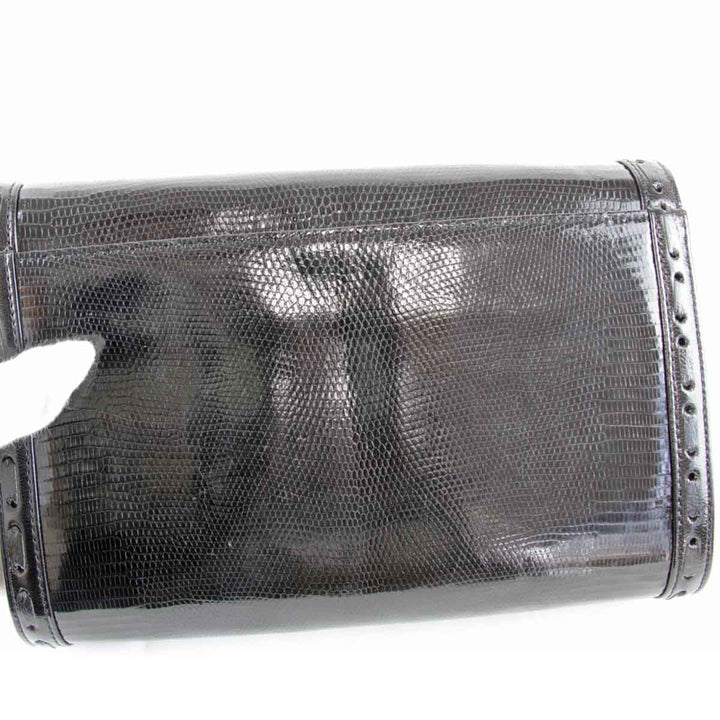 『USED』 
YVES SAINT LAURENT イヴ・サンローラン 
 クラッチバッグ 
 ブラック
