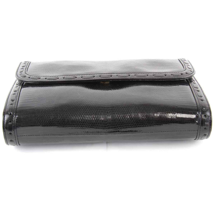 『USED』 
YVES SAINT LAURENT イヴ・サンローラン 
 クラッチバッグ 
 ブラック