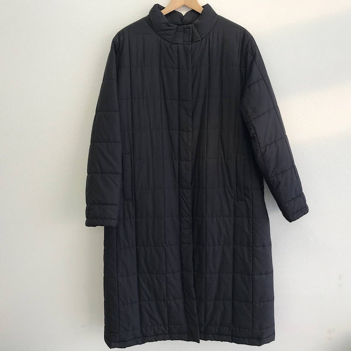 『USED』 
Burberrys バーバリーズ 
 中綿ダウンロングコート コート 
ナイロン /キュプラ ブラック系