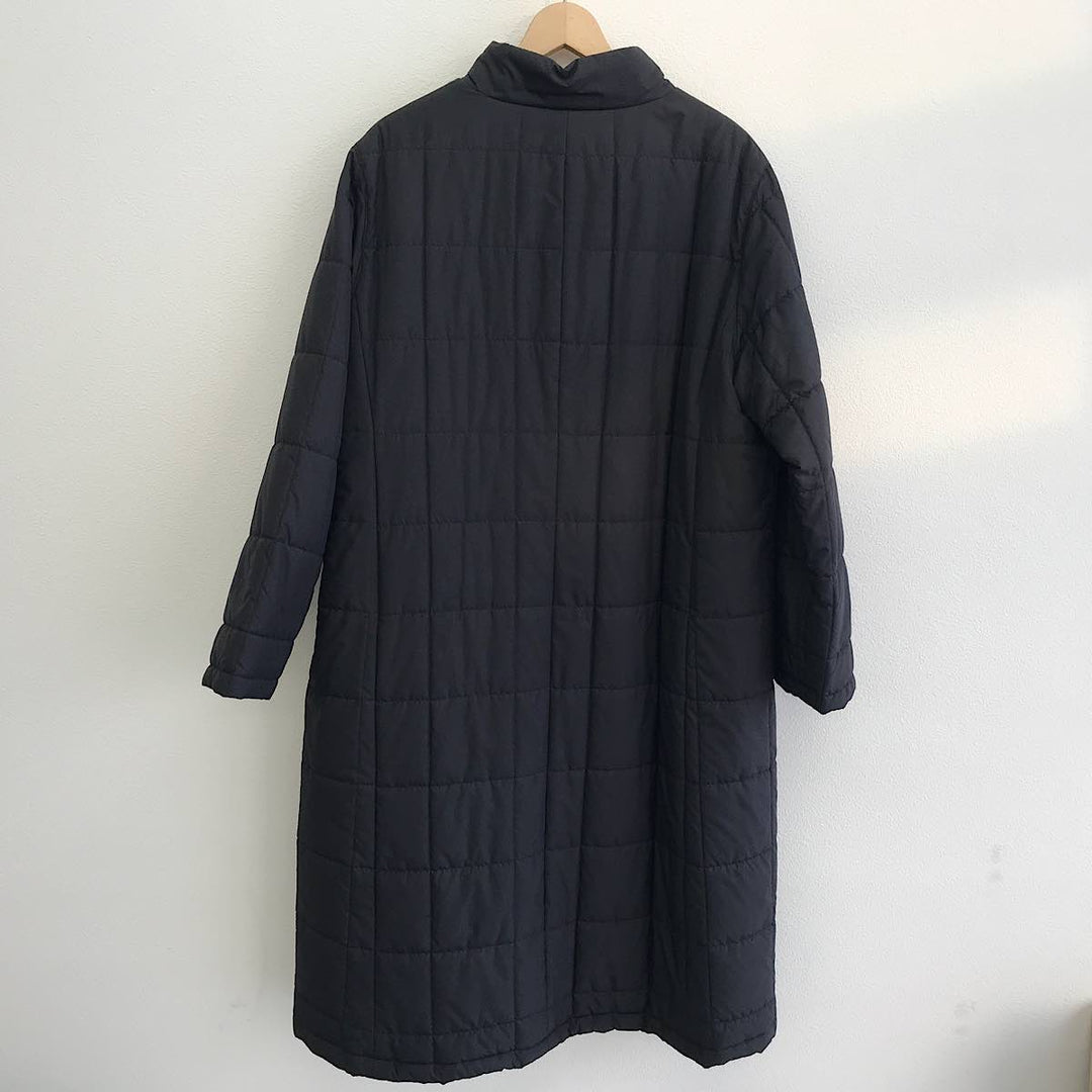 『USED』 
Burberrys バーバリーズ 
 中綿ダウンロングコート コート 
ナイロン /キュプラ ブラック系