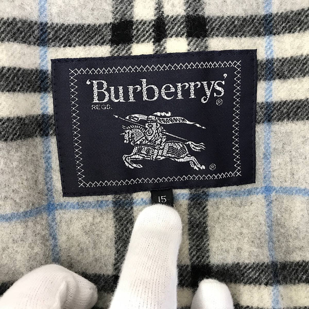 『USED』 
Burberrys バーバリーズ 
 中綿ダウンロングコート コート 
ナイロン /キュプラ ブラック系