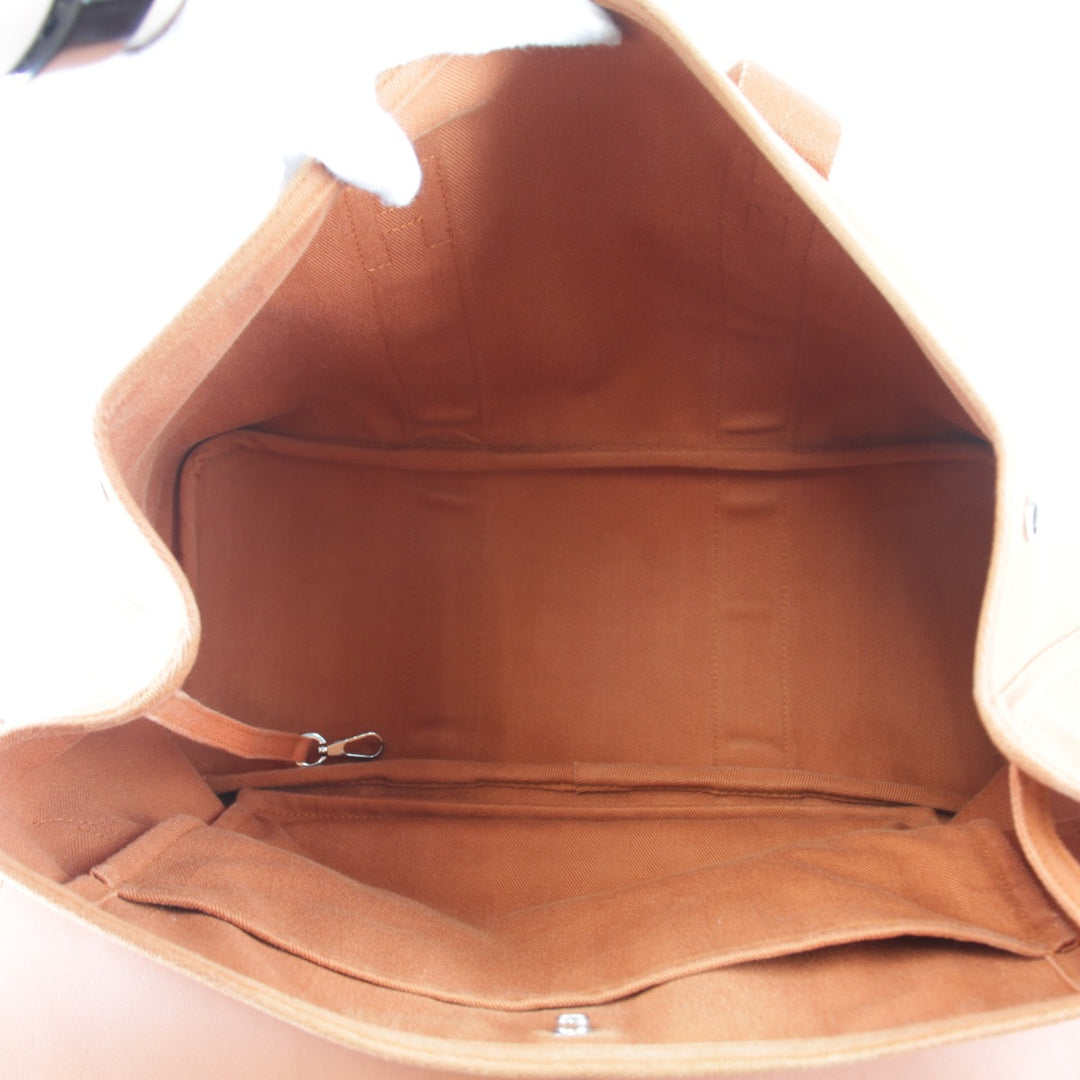 『USED』 
HERMES エルメス 
 ヴァルパライソGM ハンドバッグ 
キャンバス/レザー オレンジ