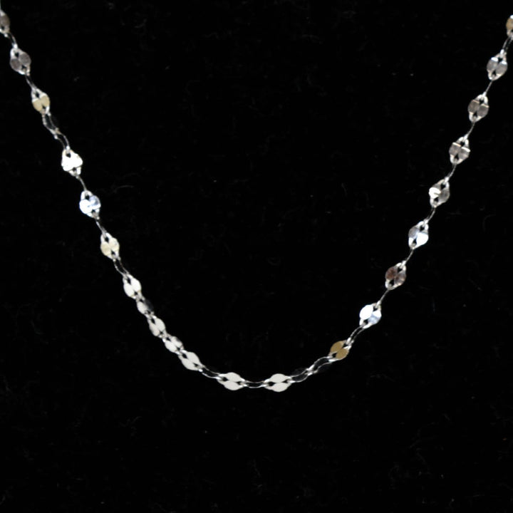 美品『USED』 K18WG 
ネックレス
 1.2g
