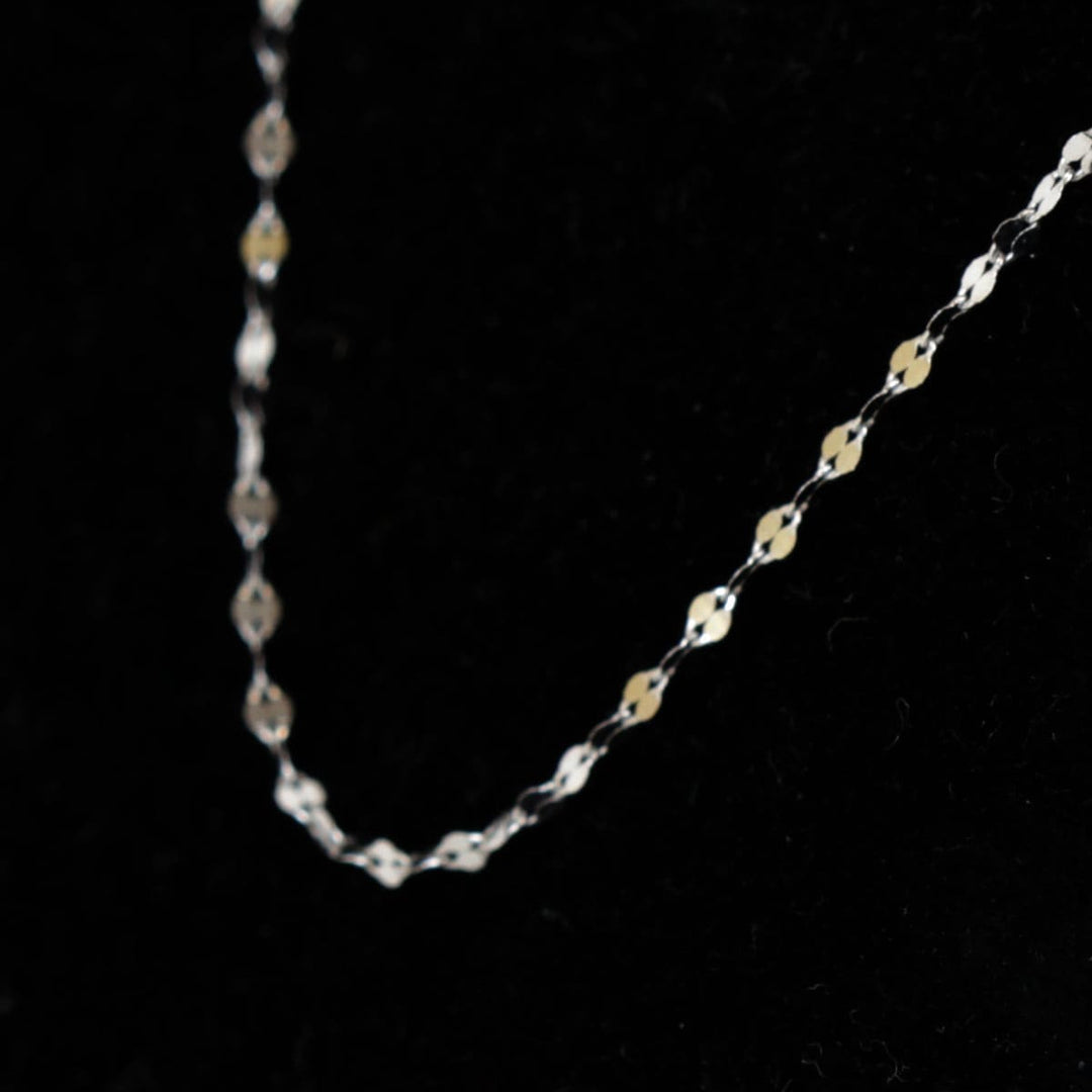 美品『USED』 K18WG 
ネックレス
 1.2g