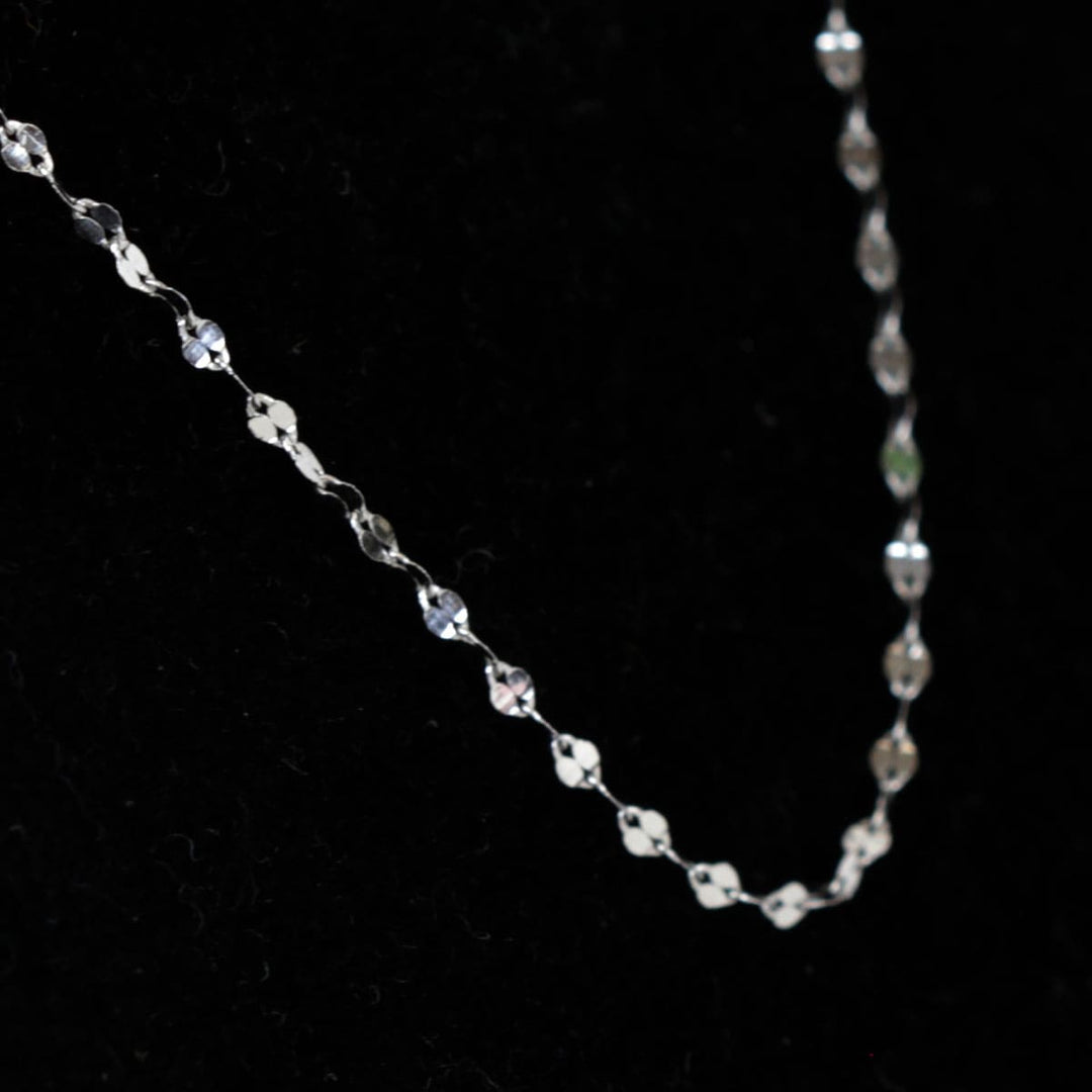 美品『USED』 K18WG 
ネックレス
 1.2g