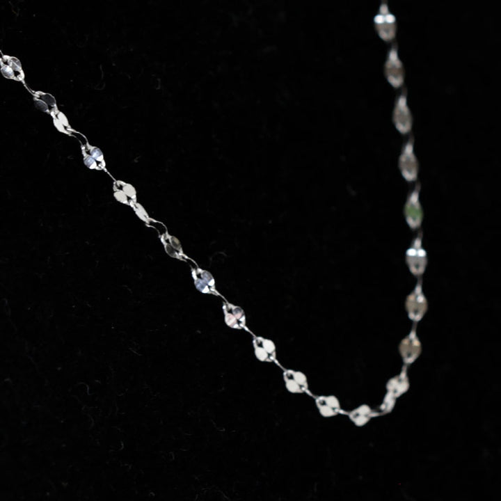 美品『USED』 K18WG 
ネックレス
 1.2g