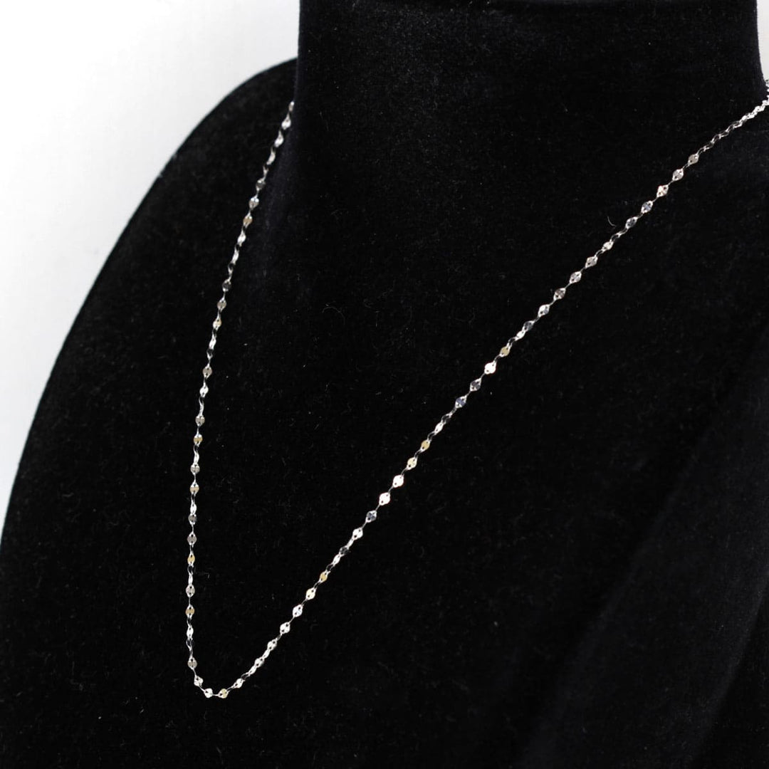 美品『USED』 K18WG 
ネックレス
 1.2g