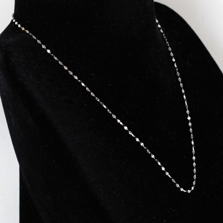 美品『USED』 K18WG 
ネックレス
 1.2g