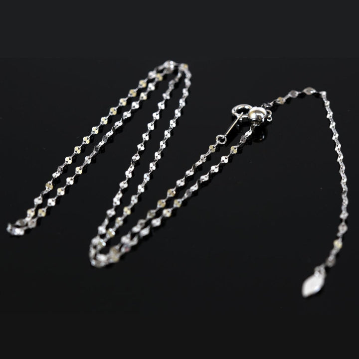 美品『USED』 K18WG 
ネックレス
 1.2g