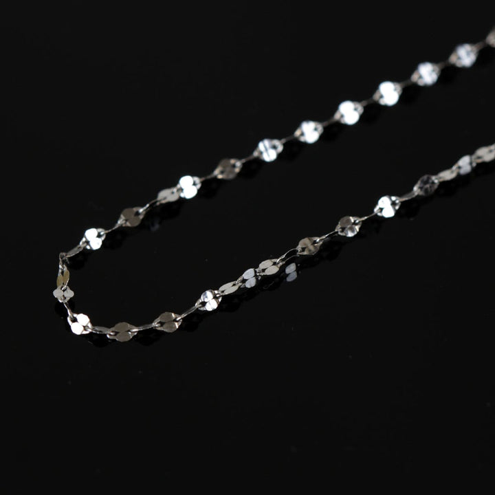 美品『USED』 K18WG 
ネックレス
 1.2g