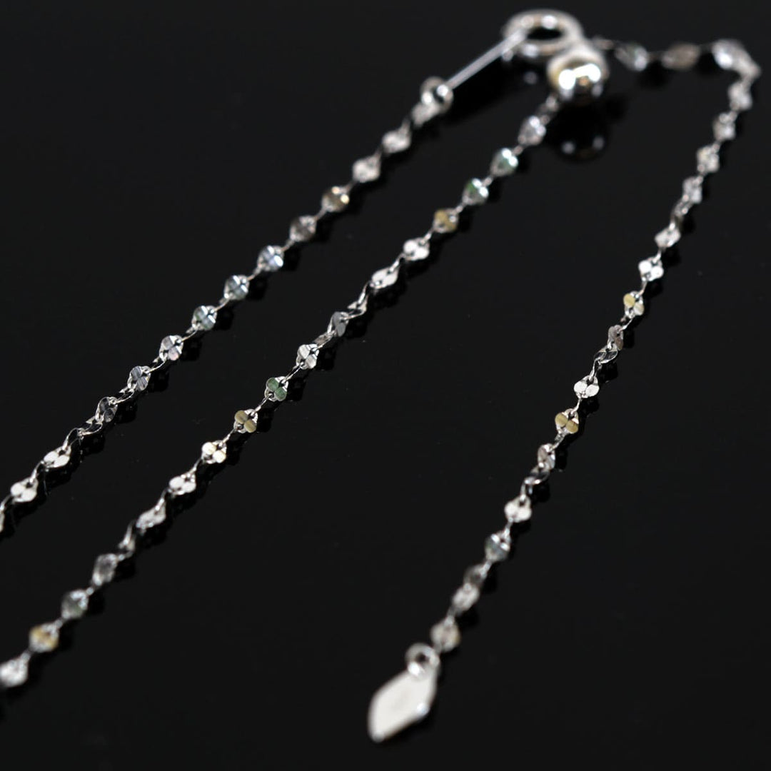 美品『USED』 K18WG 
ネックレス
 1.2g