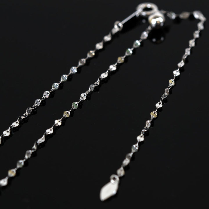 美品『USED』 K18WG 
ネックレス
 1.2g
