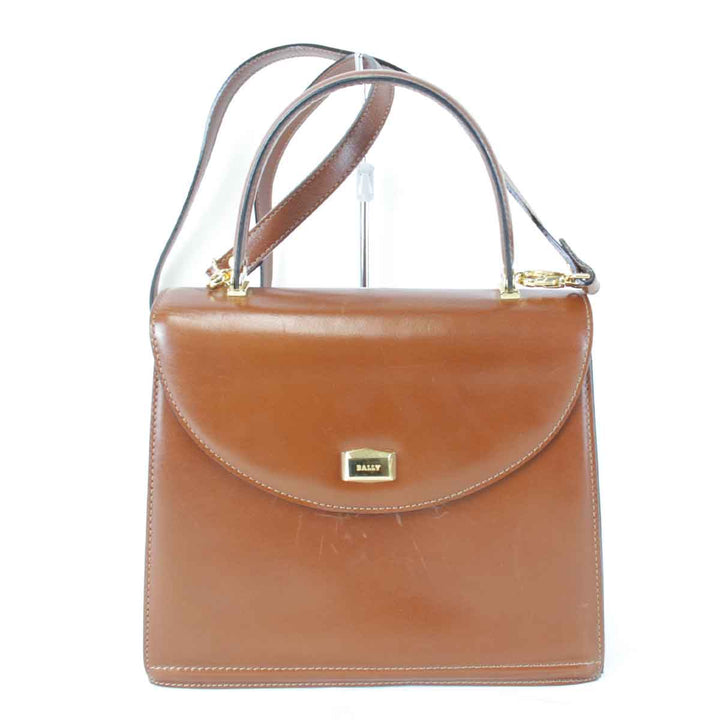 『USED』 
BALLY バリー 
 2wayバッグ ショルダーバッグ 
レザー ブラウン