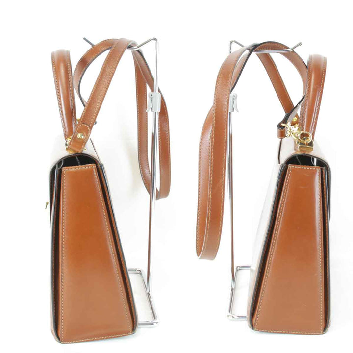 『USED』 
BALLY バリー 
 2wayバッグ ショルダーバッグ 
レザー ブラウン