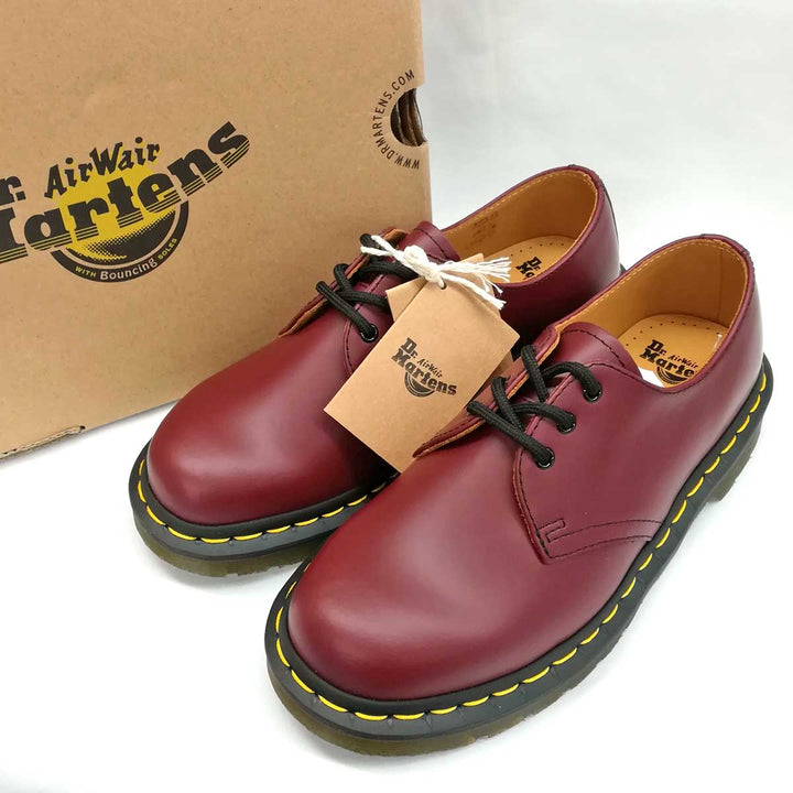 美品『未使用』 
Dr.Martens ドクターマーチン 
 3ホールシューズ 1461 59 ドレスシューズ 
スムースレザー チェリーレッド