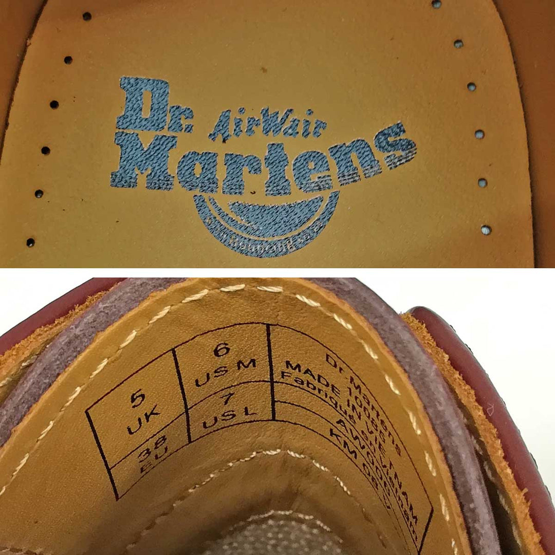 美品『未使用』 
Dr.Martens ドクターマーチン 
 3ホールシューズ 1461 59 ドレスシューズ 
スムースレザー チェリーレッド