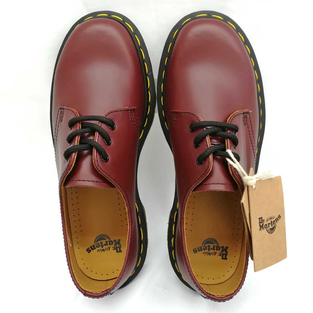 美品『未使用』 
Dr.Martens ドクターマーチン 
 3ホールシューズ 1461 59 ドレスシューズ 
スムースレザー チェリーレッド