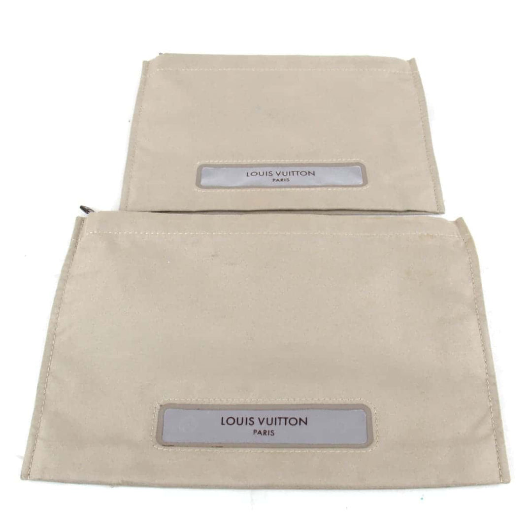 『USED』 
LOUIS VUITTON ルイ・ヴィトン 
 トゥルースヴォワヤージュ セット トラベルポーチ 
ポリエステル/ポリウレタン  ベージュ