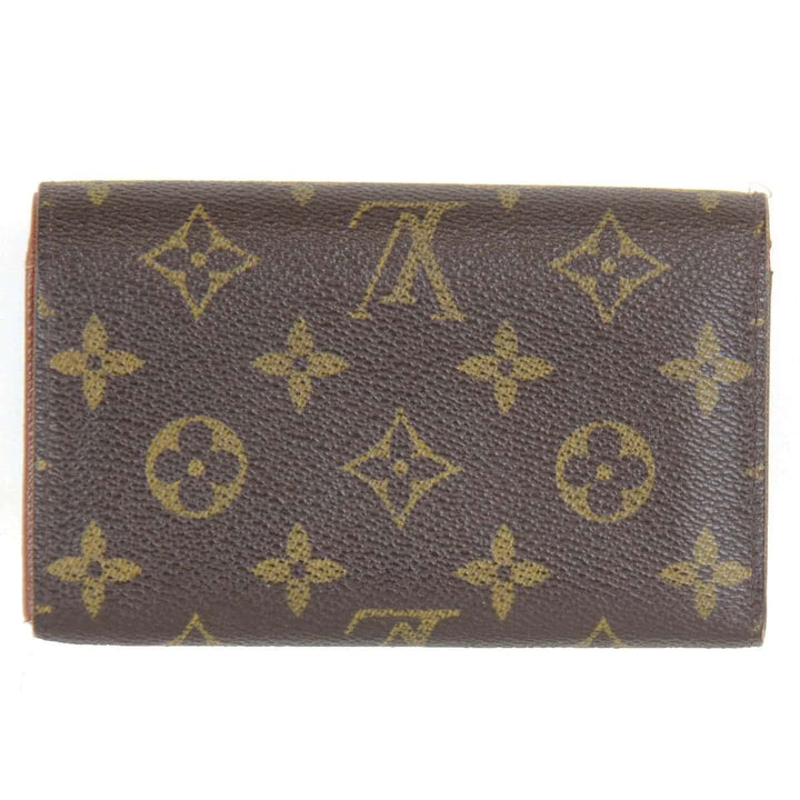 『USED』 
LOUIS VUITTON ルイ・ヴィトン 
 ポルトモネビエ・トレゾール M61730 財布 
モノグラムキャンバス モノグラム