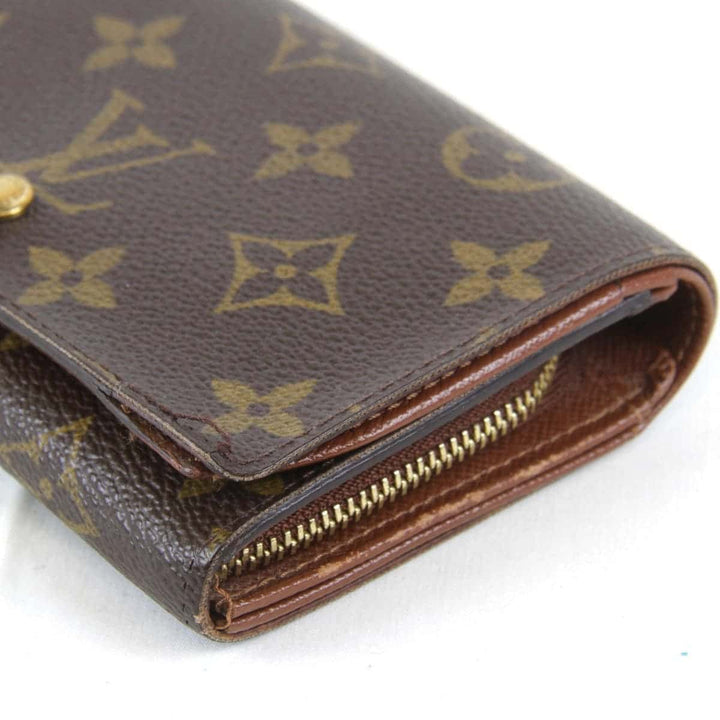 『USED』 
LOUIS VUITTON ルイ・ヴィトン 
 ポルトモネビエ・トレゾール M61730 財布 
モノグラムキャンバス モノグラム