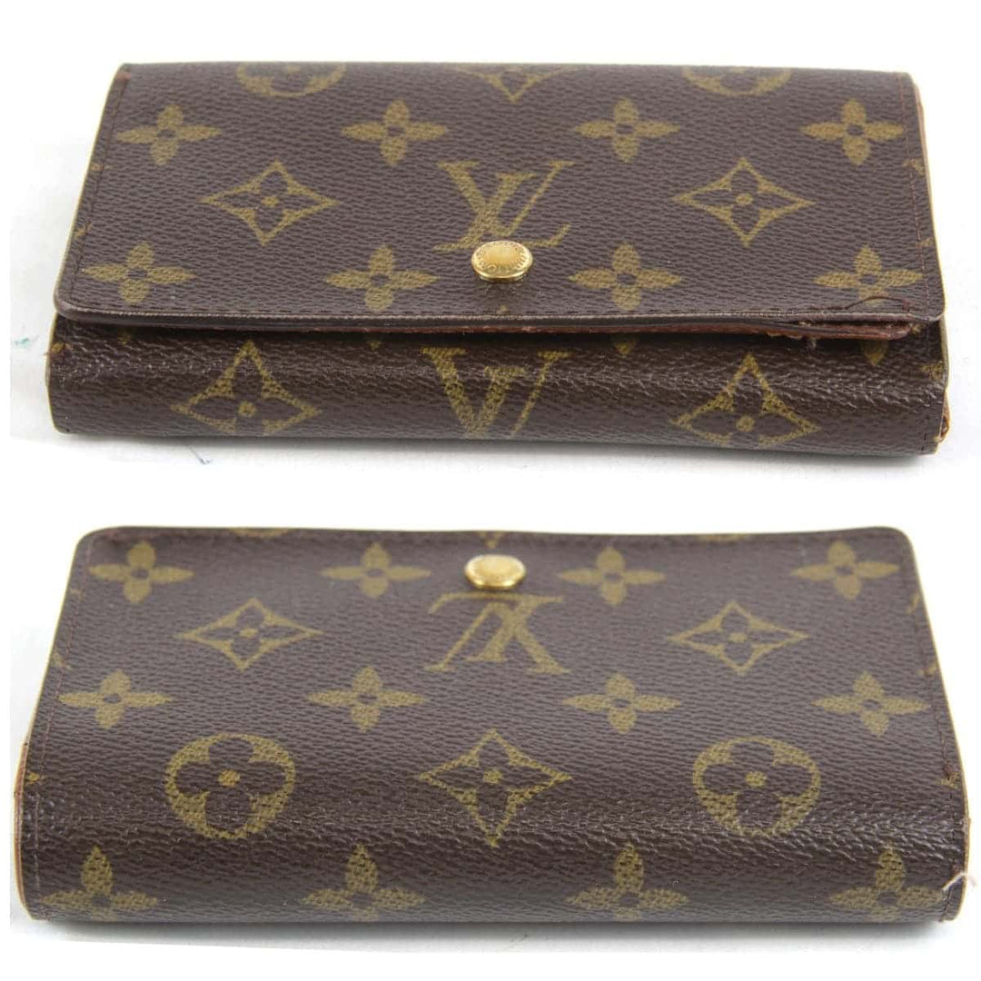 『USED』 
LOUIS VUITTON ルイ・ヴィトン 
 ポルトモネビエ・トレゾール M61730 財布 
モノグラムキャンバス モノグラム