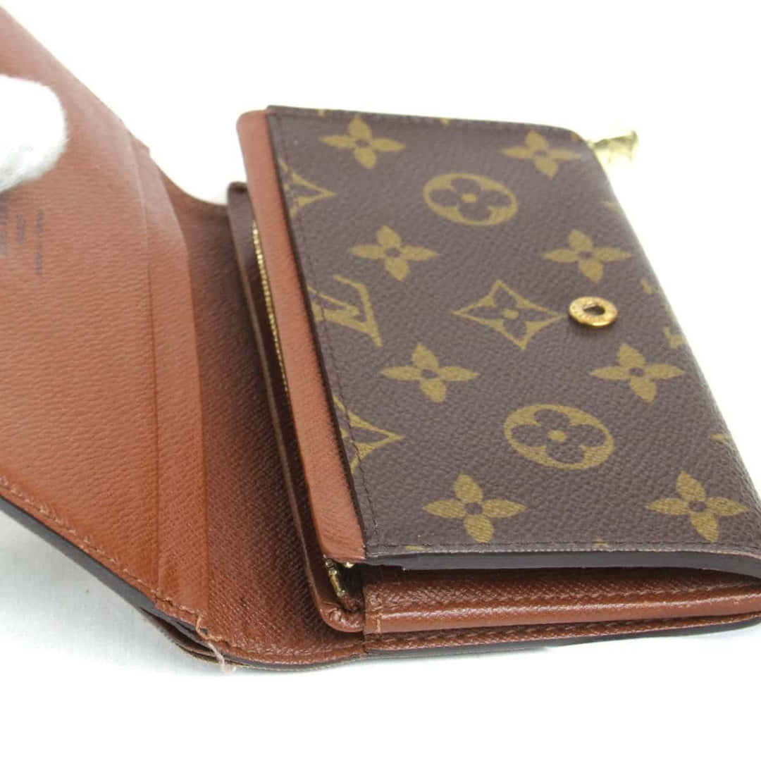 『USED』 
LOUIS VUITTON ルイ・ヴィトン 
 ポルトモネビエ・トレゾール M61730 財布 
モノグラムキャンバス モノグラム