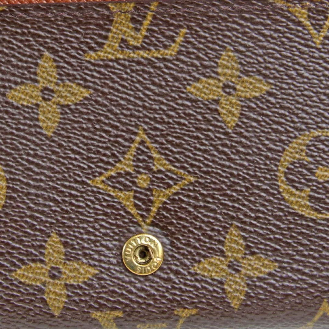 『USED』 
LOUIS VUITTON ルイ・ヴィトン 
 ポルトモネビエ・トレゾール M61730 財布 
モノグラムキャンバス モノグラム