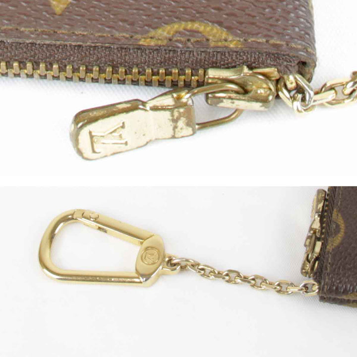 美品『USED』 
LOUIS VUITTON ルイ・ヴィトン 
 ポシェットクレ M62650 キーケース 
モノグラムキャンバス モノグラム