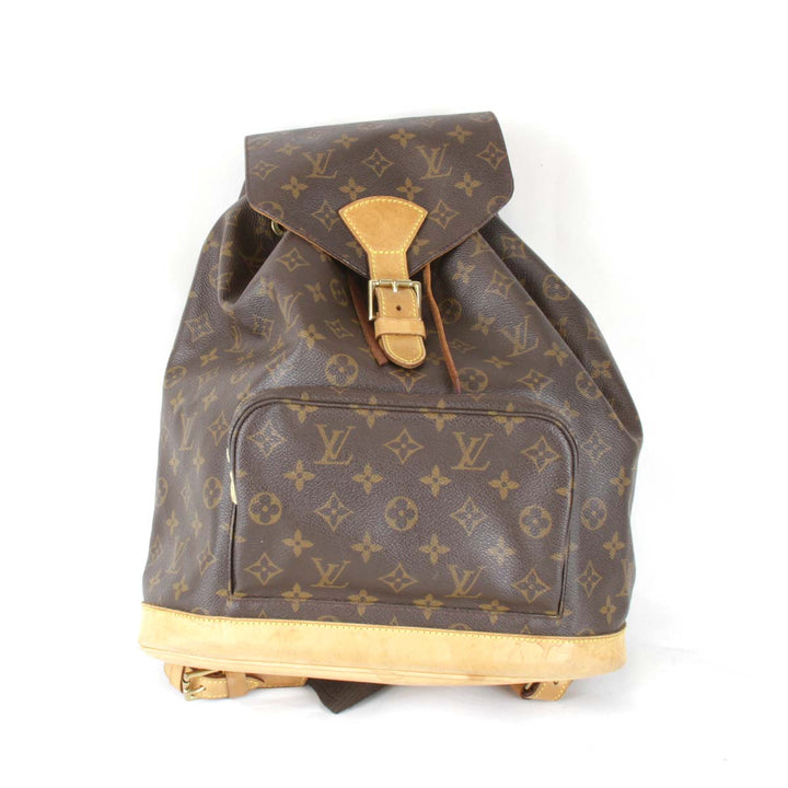 『USED』 
LOUIS VUITTON ルイ・ヴィトン 
 モンスリ M51135 リュック・デイパック 
モノグラムキャンバス モノグラム