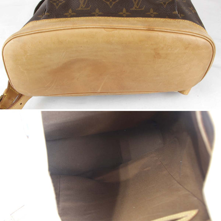 『USED』 
LOUIS VUITTON ルイ・ヴィトン 
 モンスリ M51135 リュック・デイパック 
モノグラムキャンバス モノグラム