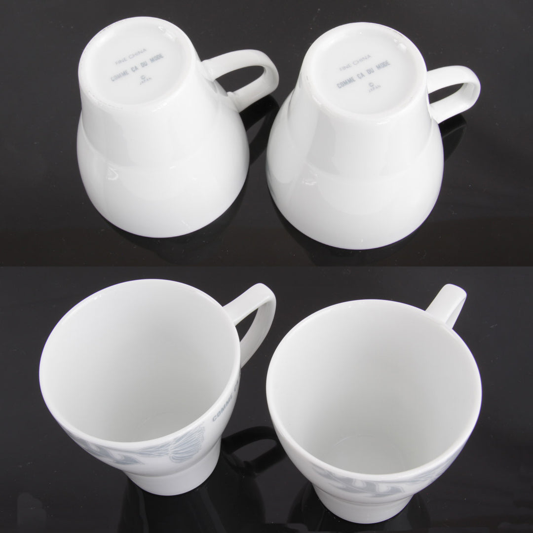 美品『USED』 
 
 ペアカップ マグカップ 
 ホワイト