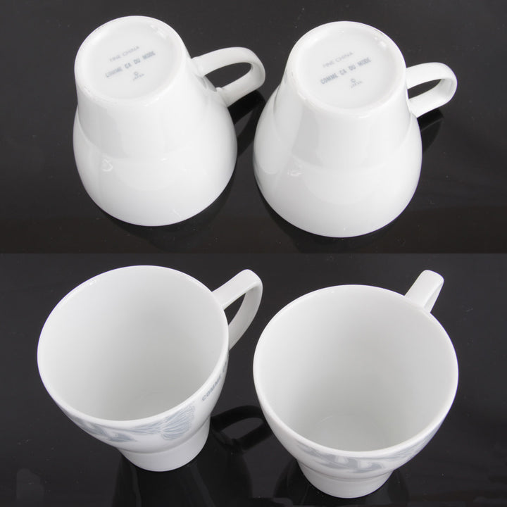 美品『USED』 
 
 ペアカップ マグカップ 
 ホワイト