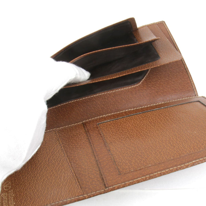 『USED』valentino garavani 
 
 札入れ 
レザー ブラウン