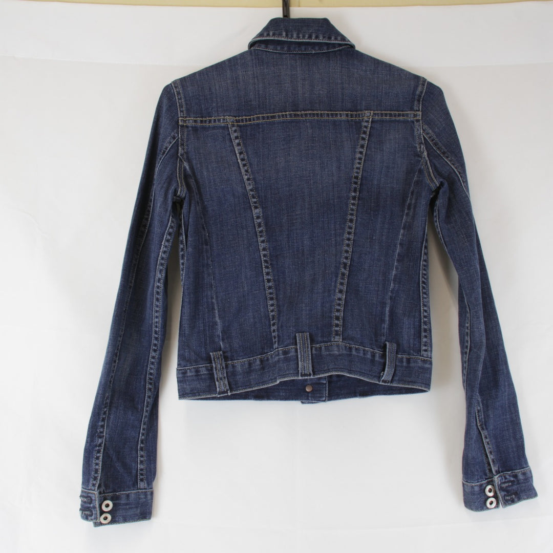 良品『USED』 
HUDSON ハドソン 
 デニムジャケット 
コットン/ポリエステル ブルー