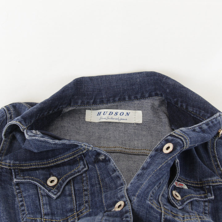 良品『USED』 
HUDSON ハドソン 
 デニムジャケット 
コットン/ポリエステル ブルー