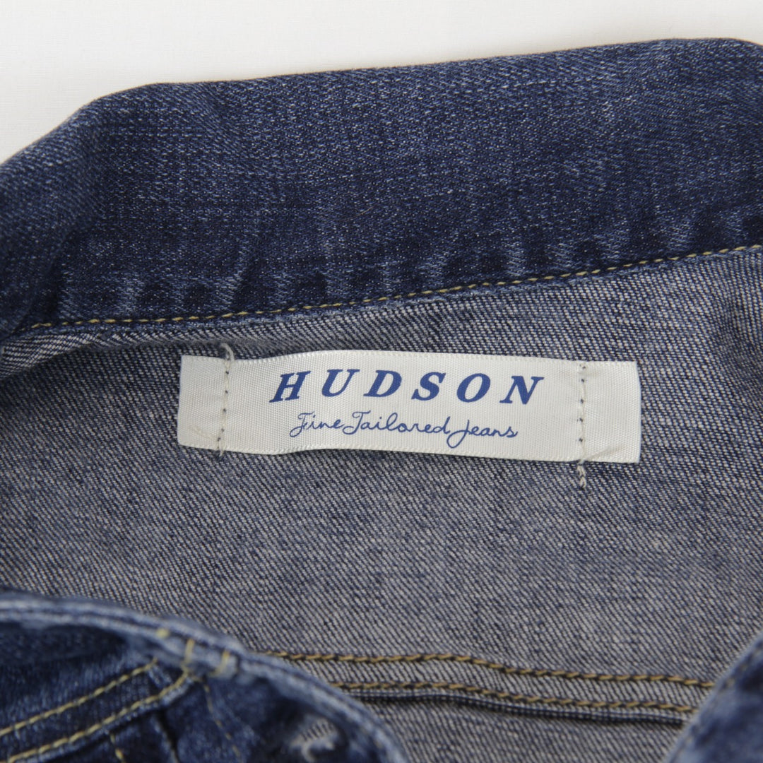 良品『USED』 
HUDSON ハドソン 
 デニムジャケット 
コットン/ポリエステル ブルー