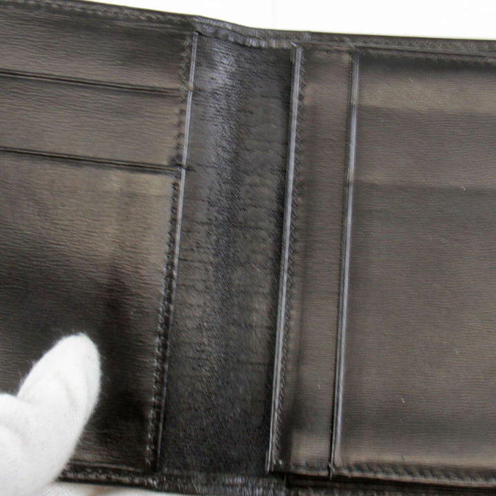 『USED』 
CARTIER カルティエ 
 カードケース 
レザー ブラック