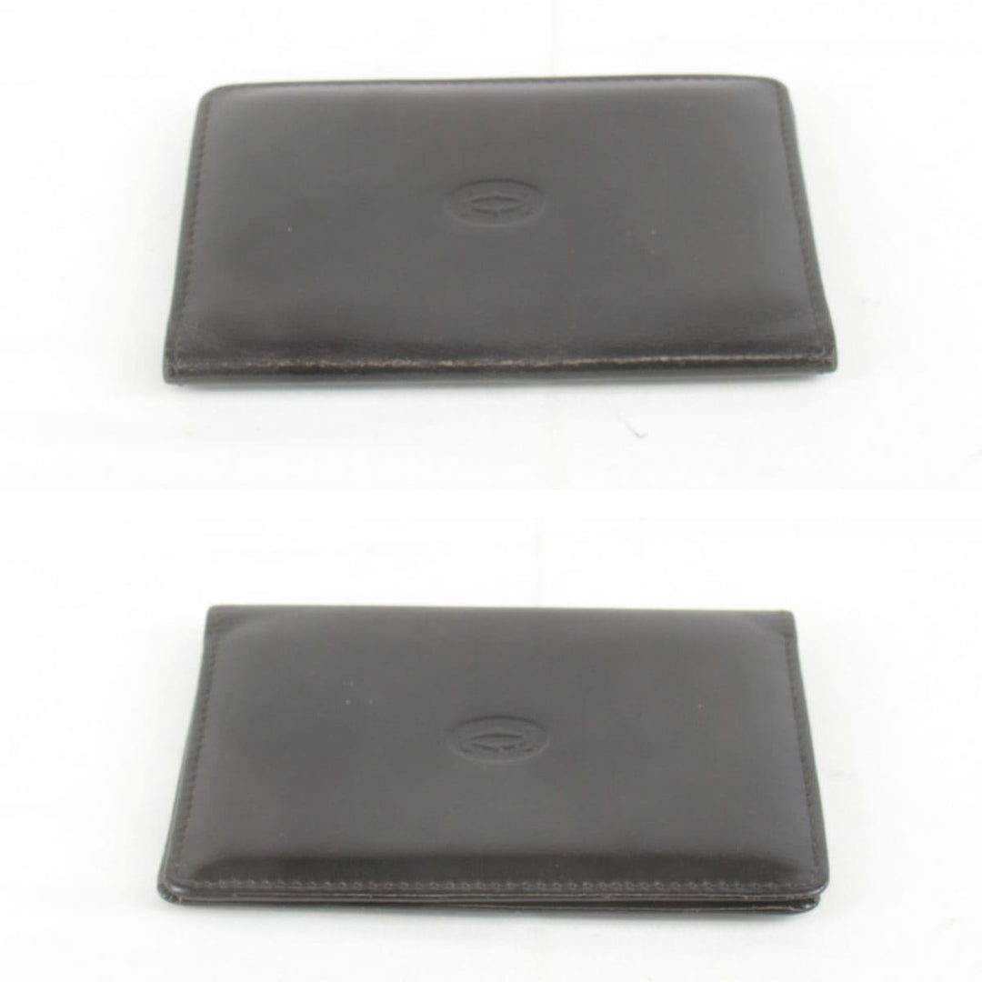 『USED』 
CARTIER カルティエ 
 カードケース 
レザー ブラック