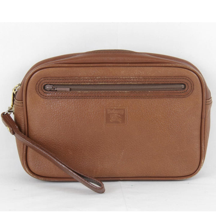 『USED』 
BURBERRY バーバリー 
 セカンドバッグ 
レザー ブラウン